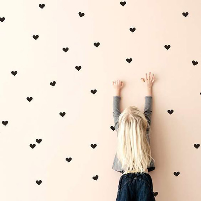 ハートベビールーム装飾ステッカー女の子の寝室の壁デカールステ - Baby Girl Nursery Quotes のレビューと価格